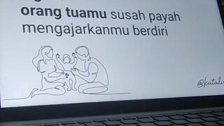 jangan pernah terjatuh bila seseorang mengejek mu