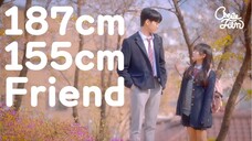 187 cm  boy friend 💕 155 cm girl friend |