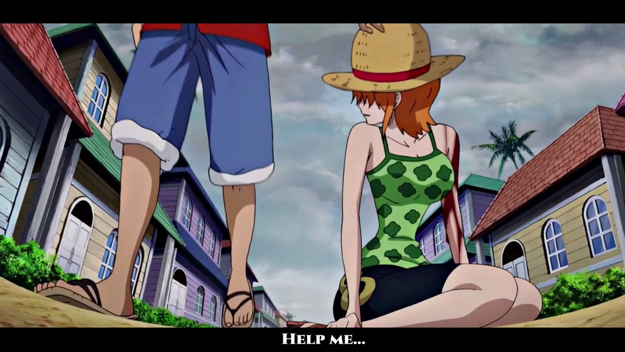 Luffy vs Arlong : Nami Cries - BiliBili