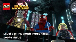 #13 Magnetic Personality 100% Guide - LEGO Marvel Super Heroes