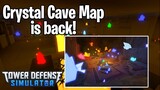 Crystal Cave is back! | Tower Defense Simulator | ROBLOX
