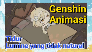 [Genshin Impact Animasi] Tidur Lumine yang tidak natural