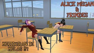 ALICE MEGAN & FRIENDS [ KETIDURAN DI KELAS !!? ] SAKURA SCHOOL SIMULATOR