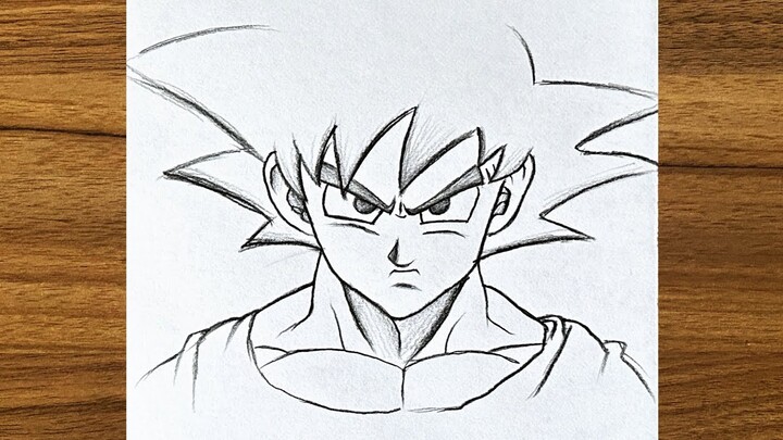 How to Draw Goku Ultra Instinct - Dragon Ball Super - Bilibili How to Draw Goku Ultra Instinct - Dragon Ball Super - Bilibili