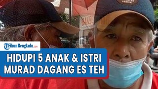 Perjuangan Hidup Murad, Dagang Es Teh saat Musim Hujan di Bali , Hidupi 5 Anak dan Istri