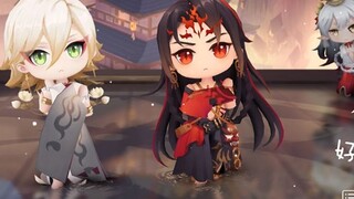 [Âm Dương Sư MMD] Phiên bản Q của Hoàng đế Shatian Asura nhảy vòng tình yêu online! Đó là một sự dễ thương mà bạn chưa từng thấy trước đây! (phân phối mô hình)