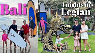Indonesia Vlog 🇮🇩 | Bali Padma Legian Resort, Surf Lessons 🏄