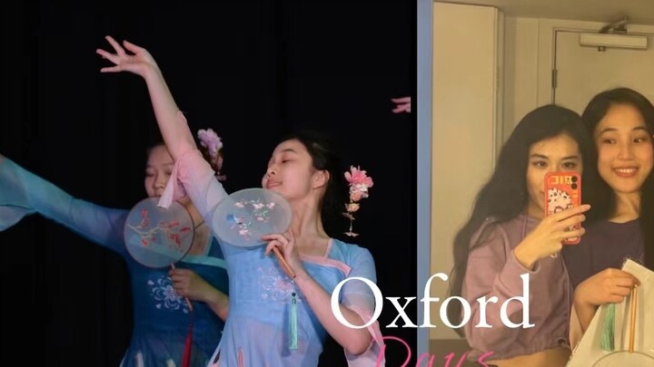 I'm dancing Chinese dance in Oxford!