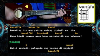 Huling Sandali by December Avenue || Guitat Chords || Tutorial