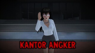 KANTOR ANGKER || HORROR MOVIE SAKURA SCHOOL SIMULATOR