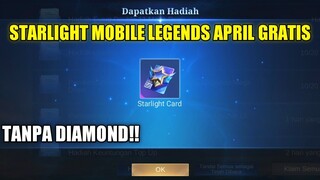 STARLIGHT MOBILE LEGENDS BULAN APRIL 2023 GRATIS!! SKIN STARLIGHT EDITH ANCIENT WARDEN