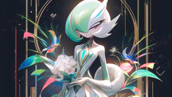 The beautiful wallpaper of Gardevoir is so beautiful!