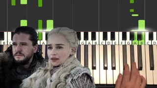 Game Of Thrones - Jenny of Oldstones (Podrick's Song) (Piano Tutorial Lesson)