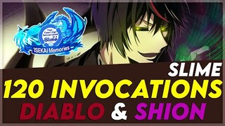 120 INVOCATIONS POUR DIABLO & SHION ! - SLIME ISEKAI MEMORIES FR