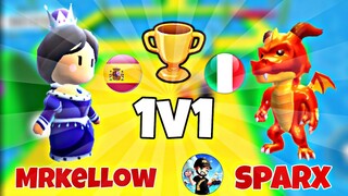 MrKellow🇪🇸 VS @Sparx🇮🇹 in Stumble Guys