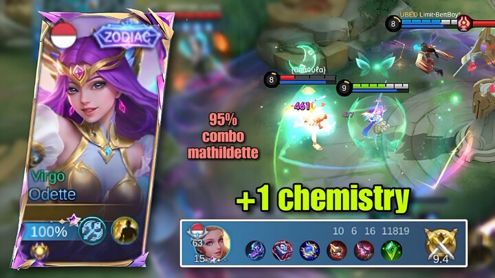 +1 CHEMISTRY KOMBO MATHILDETTE ! KOMBO ODETTE PALING SERU