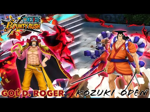 Team Roger Pirates Gol D Roger Kozuki Oden One Piece Bounty Rush Bilibili