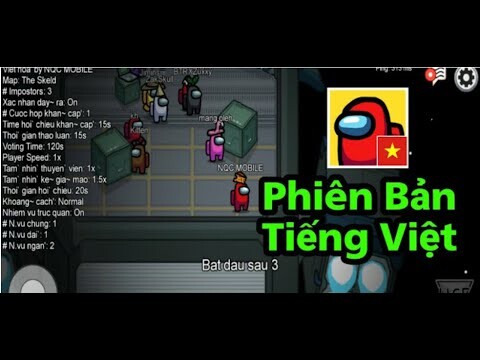 Hướng Dẫn cách tải Among us Bản tiếng việt |Quý Rober