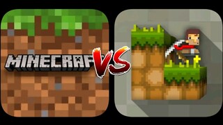 Minecraft PE VS LostMiner : Block Building & Craft Game