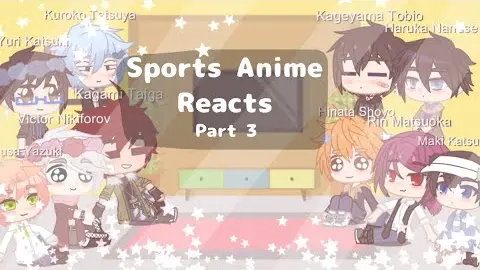 Sports Anime Reacts 3/6 • Kuroko no Basketball • Links in DES.