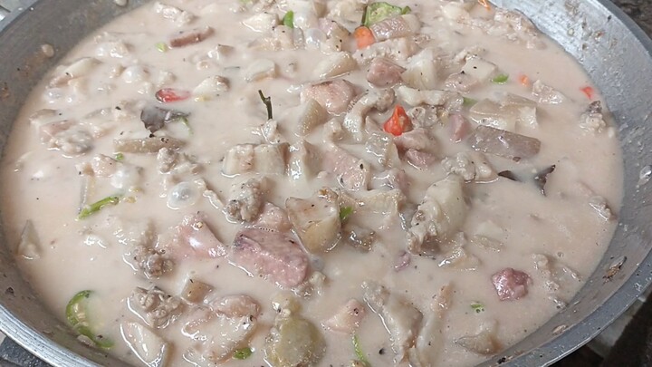 Pork Bicol Express w/Bungkokan!