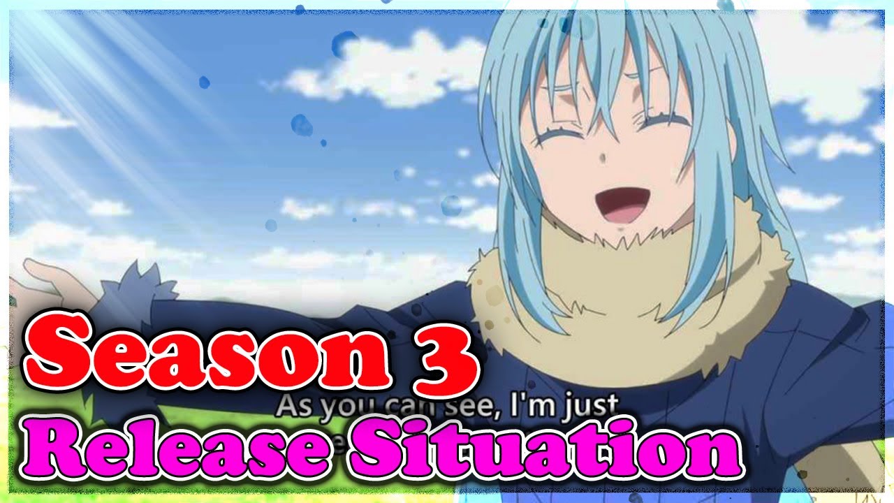 TENSEI SHITARA SLIME 3 TEMPORADA DATA DE LANÇAMENTO OFICIAL! 3 season  release date 