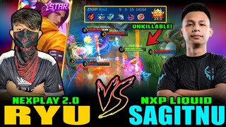 RYU UNKILLABLE LING GAMEPLAY vs. NXP SAGITNU in RANK! ~ MOBILE LEGENDS