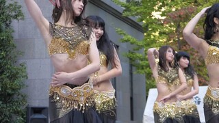 早稻田大学女生的肚皮舞表演，颜值和身材你想看哪个？