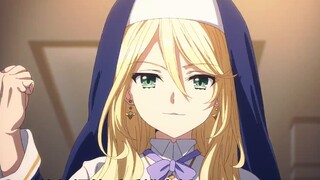 "The blond nun beat up her ex! She grabbed the male protagonist and killed the in*bent halfway!?"