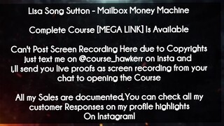 Lisa Song Sutton course - Mailbox Money Machine download