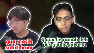 bang al lagi sakit... dijenguk bang upi