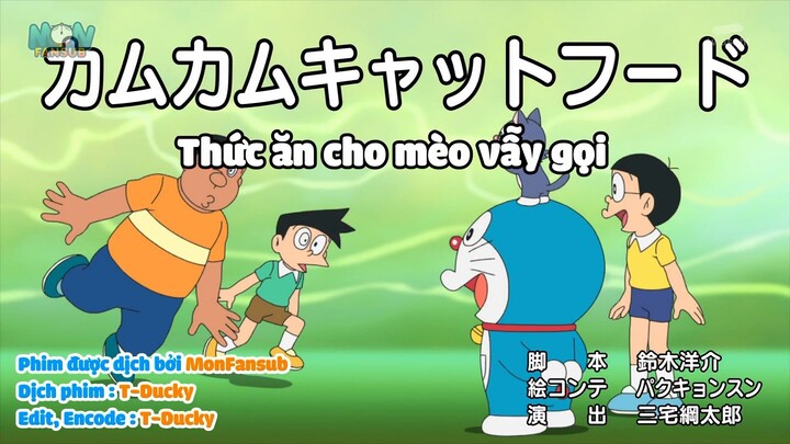 Doraemon Tập 723 - Thức ăn cho mèo vẫy gọi & Tòa thành Doraemon ở sau núi | Phụ đề Tiếng Việt