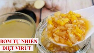 BOM TỰ NHIÊN MẠNH NHẤT để TĂNG KHẢ NĂNG MIỄN DỊCH CHỐNG VIRUT chỉ với 3 thành phần
