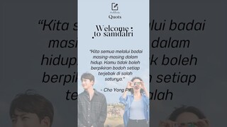 welcome to samdalri best quots K-drama #bestquots #dramadrama #welcometosamdalri #samdalribestquots