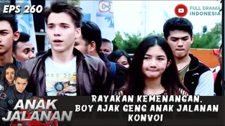 RAYAKAN KEMENANGAN, BOY AJAK GENG ANAK JALANAN KONVOI - ANAK JALANAN