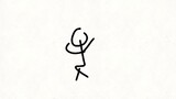 this f loli dance but with stickman