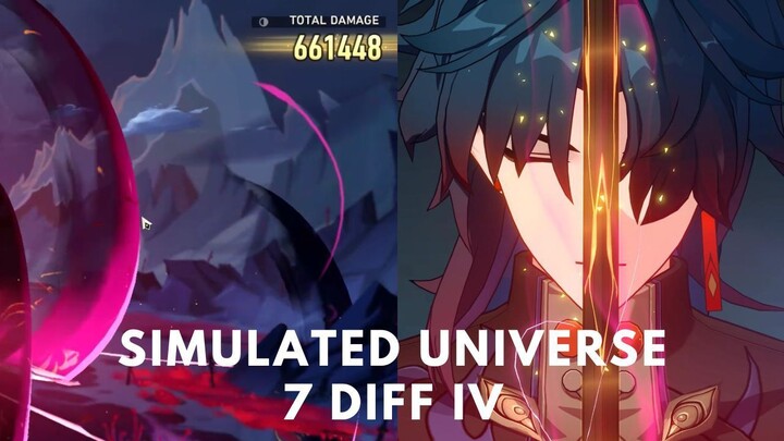 BLADE + ABUNDANCE? Simulated Universe 7 Diff IV | Honkai Star Rail Indonesia