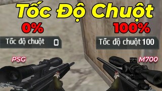 Sniper Tốc Độ Chuột 0% và 100% Giật Tung Nóc Nhà : Anh Đã Già CF