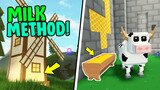 how to Milk Cows FAST!! In Roblox Islands