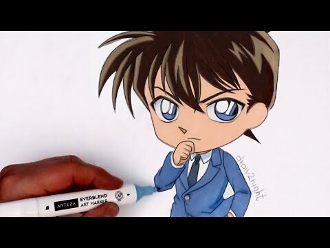 Detective Conan Drawing Tutorial