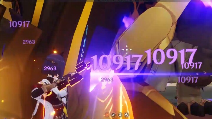 [ Genshin Impact ] Kujo Sara's ultimate multiplier is as high as 2436%