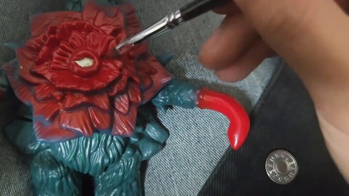 [Repaint] Jinjiang soft glue repaint (flower beast, Empire Starman, Patton), the daily repainting of