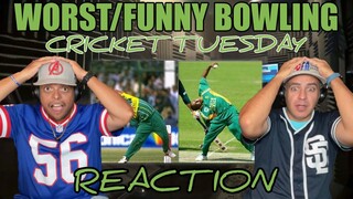 The Worst and Funny Bowling Moments in Cricket | Cricket Tuesday REACTION