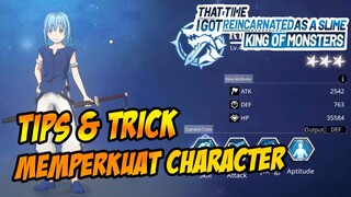 TIPS CARA MEMPERKUAT CHARACTER KALIAN DGN MUDAH - TENSURA : KING OF MONSTER INDONESIA