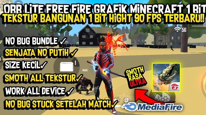OBB FF LITE GRAFIK MINECRAFT || FIX LAG FF || TERBARU APRIL 2022