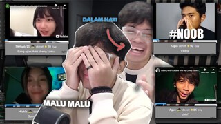 Momen Bang AL dikirimin mediashare random, mediashare halu, dan react cafe meme