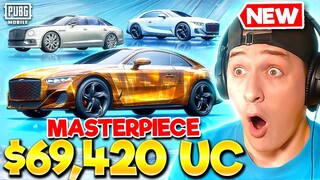 $69,420 UC BENTLEY MASTERPIECE SPEED DRIFT! PUBG MOBILE