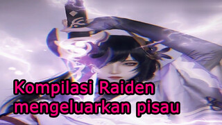 Kompilasi Raiden mengeluarkan pisau