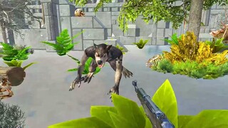 How Long Can I Survive in New Dungeon FPS. Animal Revolt Battle Simulator