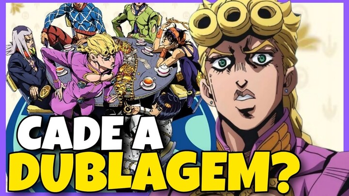 JOJO GOLDEN WIND DUBLADO NA NETFLIX | PORQUE A DUBLAGEM FOI ADIADA?